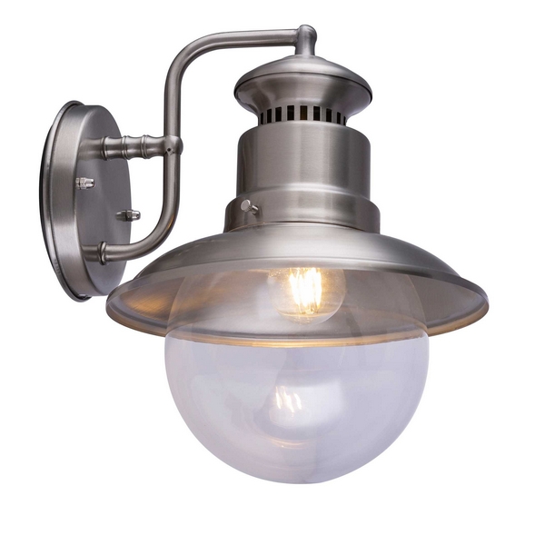 

Настенный уличный фонарь IP44 Globo Sella 3272S, Никель, Sella 3272S