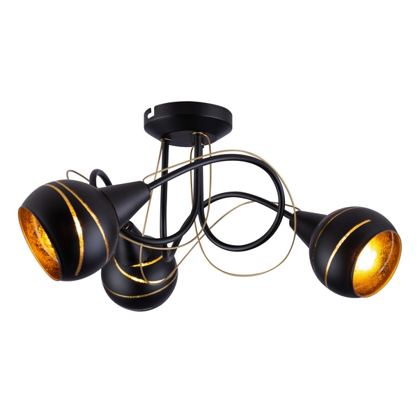 

Потолочная люстра Globo Lommy 54005-3D, Черный, Lommy 54005-3D