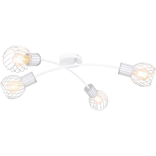 

Потолочная люстра Globo Maida 54014-4D, Белый, Maida 54014-4D