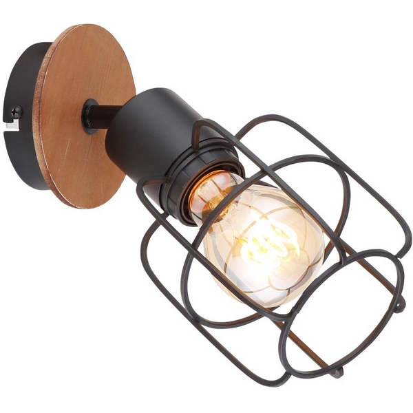 

Спот Globo Willa 54037-1, Черный, Willa 54037-1