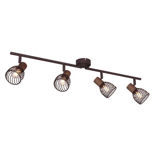 

Спот Globo ISABELLE 54817-4, Коричневый, ISABELLE 54817-4