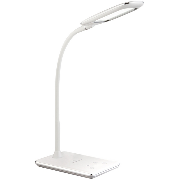 

Офисная настольная лампа Hekla LED 58298 (Globo), Хром, Hekla 58298