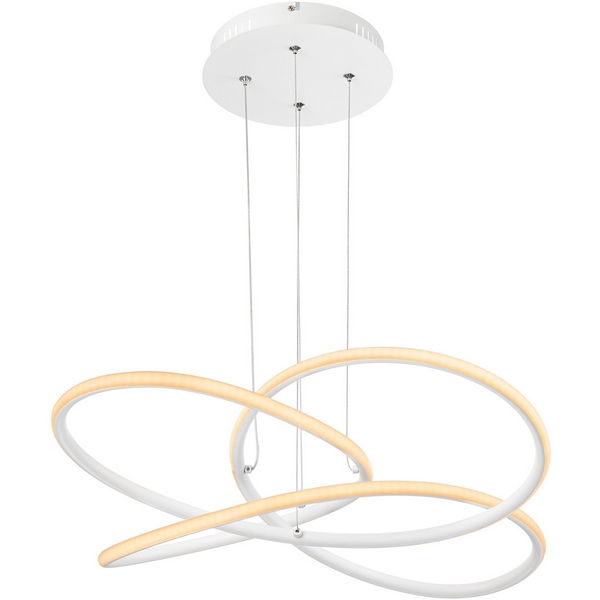 

Подвесной светильник светодиодный Globo Panda 67201WH-30, Белый, Panda 67201WH-30