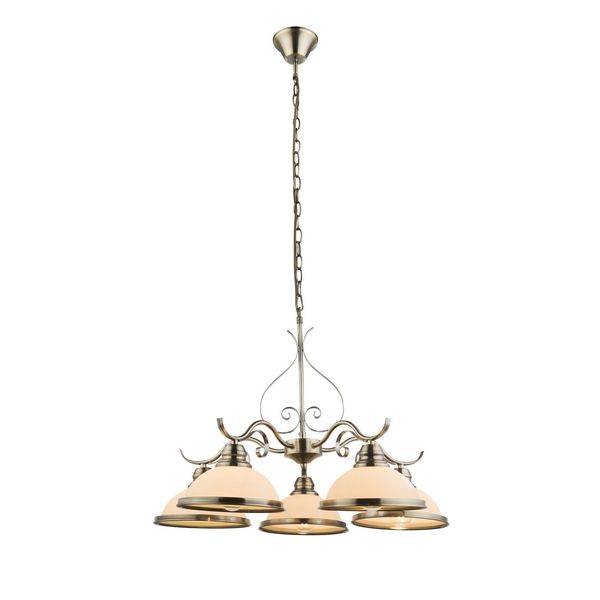 

Подвесная люстра Globo Sassari 6906-5, Белый, Sassari 6906-5