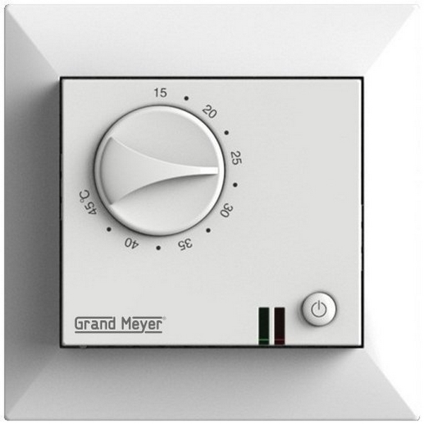 

Терморегулятор Meyer GM-109 (белый) Grand Терморегуляторы GM-109-white Grand Meyer, Терморегуляторы Grand Meyer GM-109-white