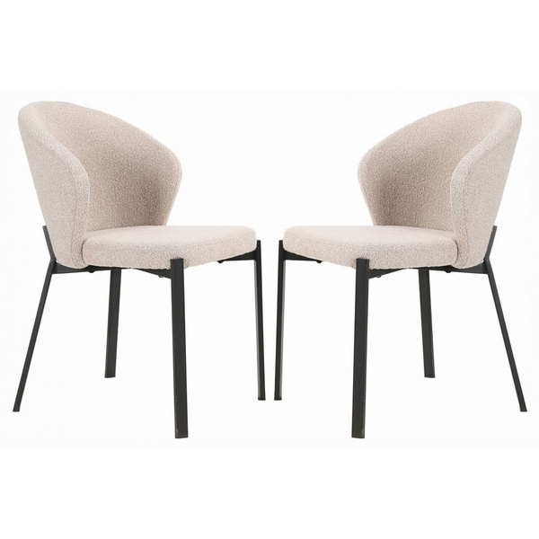 

Стул Hesby Odda (комплект 2 шт) бежевый, черный, Odda HSBI_DC-2401_beige_2