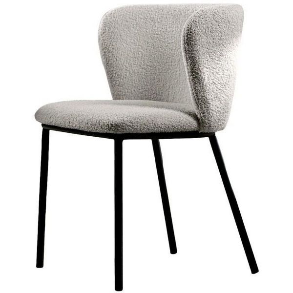 Изображение товара Обеденный стул Hesby Whirl серый черный современный стиль