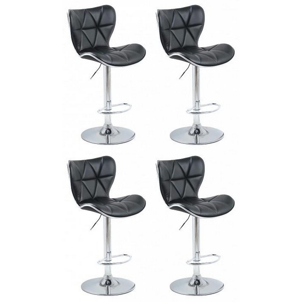 

Стул Hesby Serenity Echo (комплект 4 шт) черный, хром, Serenity Echo HSBI_DC419_black_4