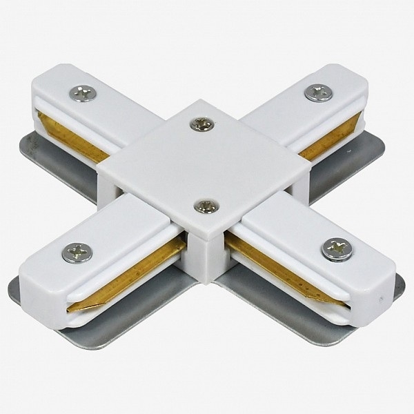 

Коннектор X-образный для накладного однофазного шинопровода Hesby Lighting Skylite HSBL_0032, Белый, Skylite HSBL_0032