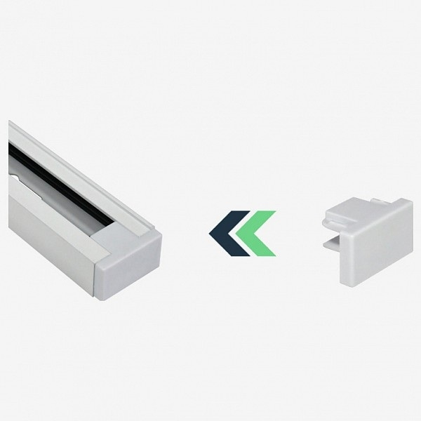 

Заглушка для накладного шинопровода Hesby Lighting Skylite HSBL_0034, Белый, Skylite HSBL_0034