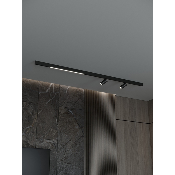 Изображение товара Трековая система Hesby Lighting ElDeko HSBL_kompl_E005_NI2B4K 48 Вт, 4000K