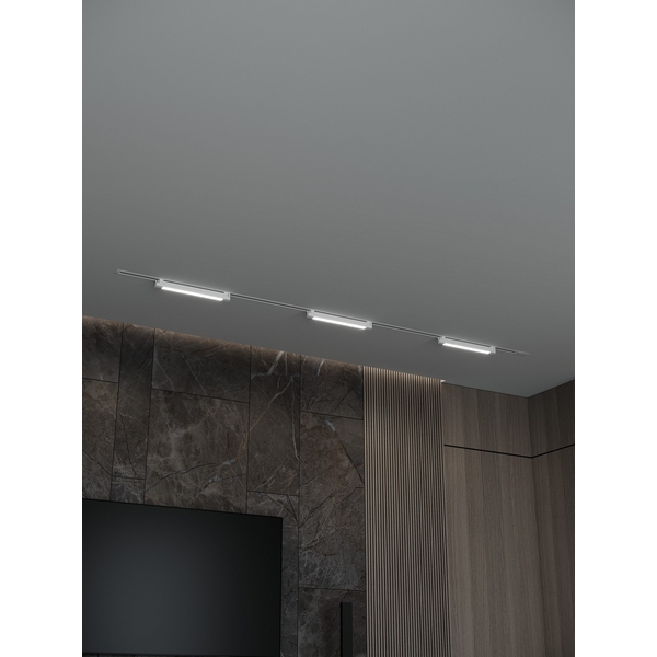 Изображение товара Трековая система в сборе однофазная встраиваемая 220V 32W Hesby Lighting Skylite №1 HSBL_kompl_S001_VI3W4K_01