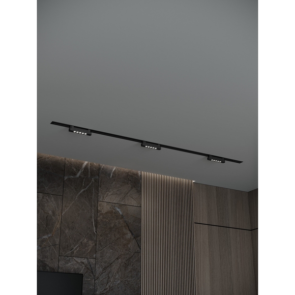 Изображение товара Трековая система в сборе однофазная встраиваемая 220V 30W Hesby Lighting Skylite №9 HSBL_kompl_S009_VI2B4K