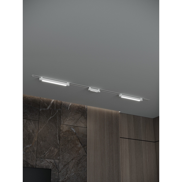 Изображение товара Трековая система в сборе однофазная встраиваемая 220V 58W Hesby Lighting Skylite №10 HSBL_kompl_S010_VI2W4K