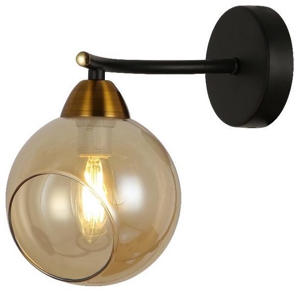 

Бра Hiper Indira H182-1, Черный, Indira H182-1