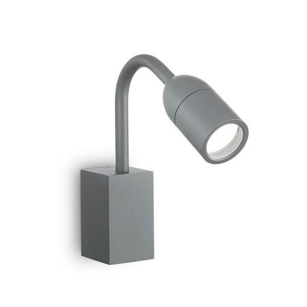

Настенный светильник уличный Loop AP1 Antracite (Ideal Lux), Серый, Loop Loop AP1 Antracite