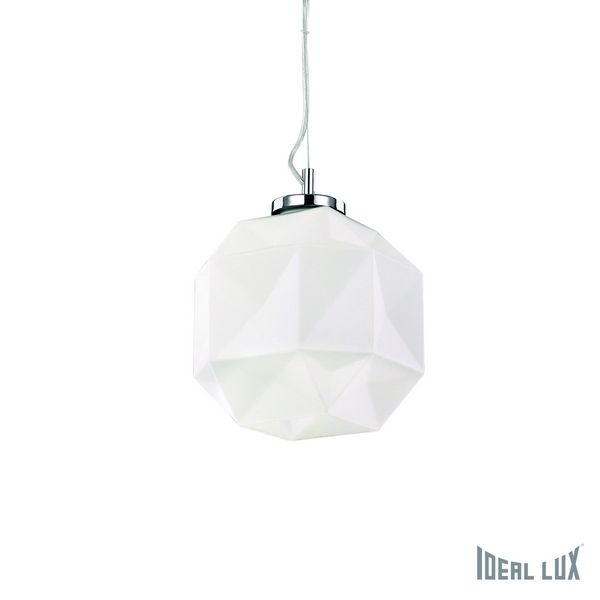 

Подвесной светильник SP1 SMALL Ideal Lux Diamond, Белый, Diamond DIAMOND SP1 SMALL