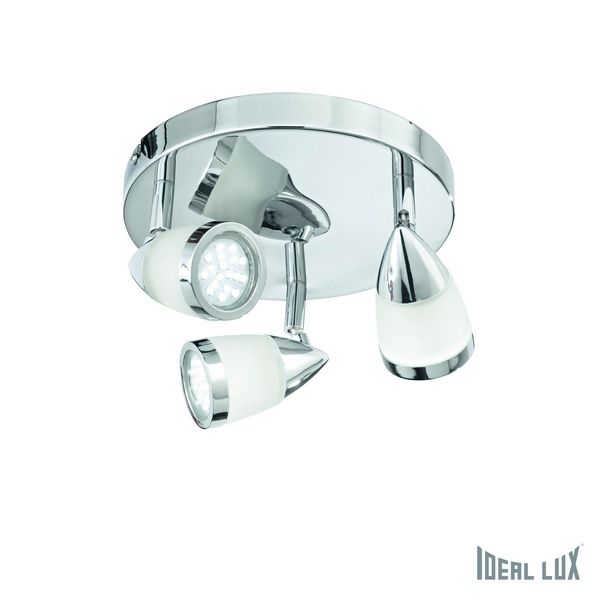 

Спот Faro PL3 (Ideal Lux), Хром, Faro FARO PL3