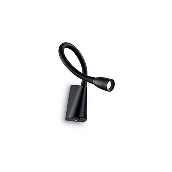 

Светодиодное бра для чтения AP1 Ideal Lux Goose AP NERO, Goose GOOSE AP NERO