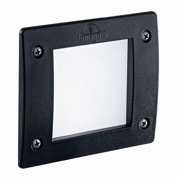 

Встраиваемый светильник уличный светодиодный PT1 IP66 Ideal Lux LETI FI SQUARE NERO, Черно-белый, LETI PT1 SQUARE NERO