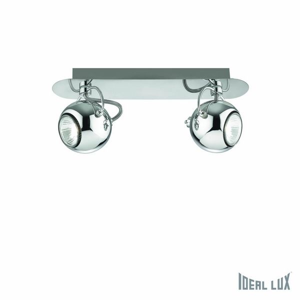 

Спот AP2 Ideal Lux Lunare CROMO шарики, Lunare LUNARE AP2 CROMO