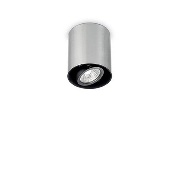 Точечный накладной светильник Mood PL1 SMALL ROUND ALLUMINIO (Ideal Lux)