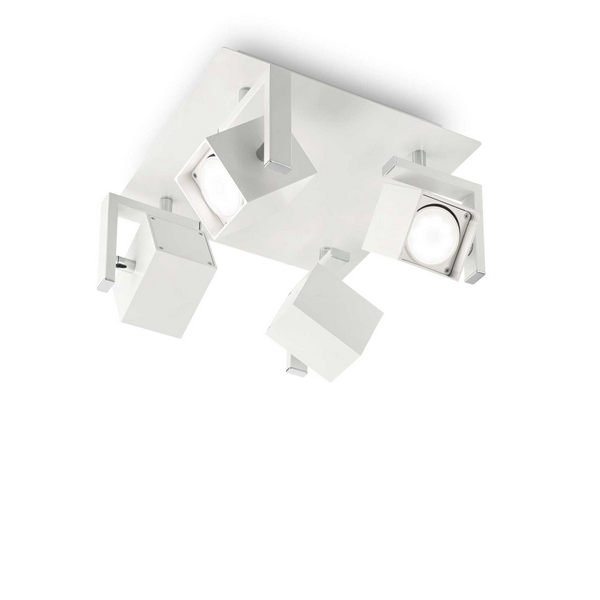 

Спот MOUSE PL4 BIANCO (Ideal Lux), Белый, MOUSE PL4 BIANCO