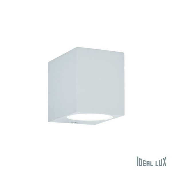 

Архитектурная подсветка IP44 AP1 Ideal Lux Up BIANCO форма куба, Белый, Up UP AP1 BIANCO
