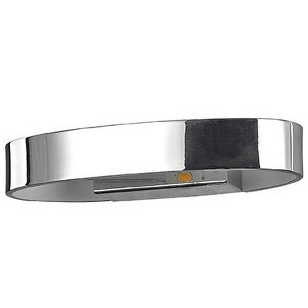 

Настенный светодиодный светильник AP1 Ideal Lux Zed AP OVAL CROMO, Хром, Zed ZED AP OVAL CROMO