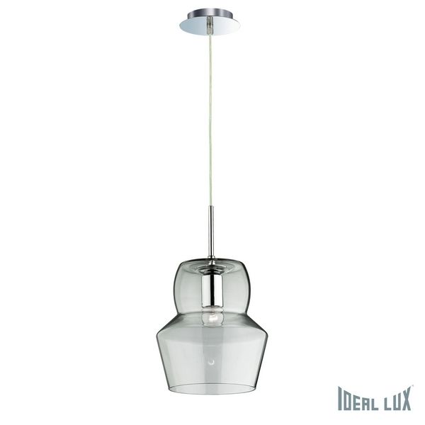 

Подвесной светильник SP1 TRASPARENTE Ideal Lux Zeno, Хром, Zeno ZENO SP1 BIG TRASPARENTE