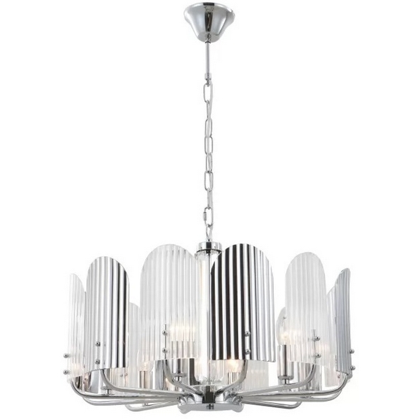 

Подвесная люстра iLamp Dolce 15571-6 CR+MULT, Прозрачный, Dolce 15571-6 CR+MULT
