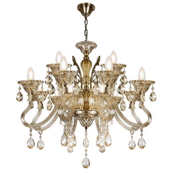 

Подвесная люстра Asia 61082-8+4 BR (iLamp), Бронза, Asia 61082-8+4 BR