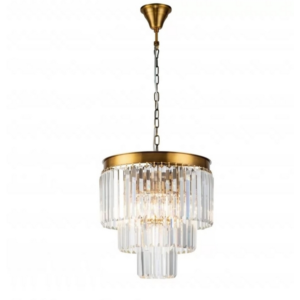 

Подвесная люстра хрустальная 7383/6P iLamp Triumph BR, Triumph 7383/6P BRASS