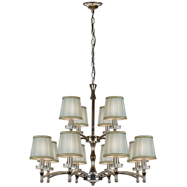

Подвесная люстра 82336/8+4 iLamp Olivia CR, Бирюзовый, Olivia 82336/8+4 CR
