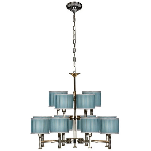 

Подвесная люстра 85095/8+4 iLamp Arcadia CR, Бирюзовый, Arcadia 85095/8+4 CR