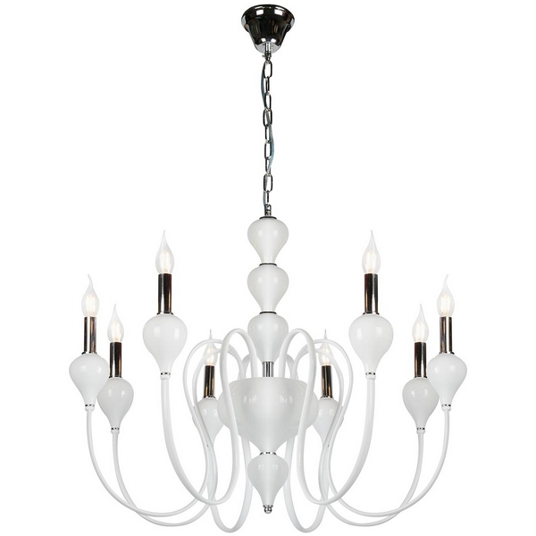 

Подвесная люстра 88003-8 WH iLamp Lady, Белый, Lady 88003-8 WH
