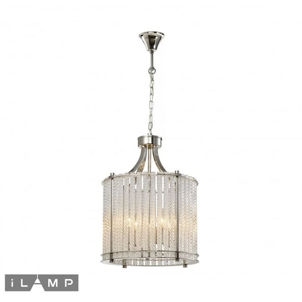 

Подвесная люстра P2554-4 NIC iLamp Manhattan, Никель, Manhattan P2554-4 NIC