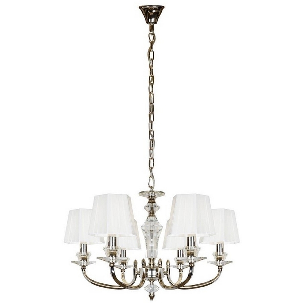 

Подвесная люстра Holywood P9399-6 nic (iLamp), Белый, Holywood P9399-6 nic