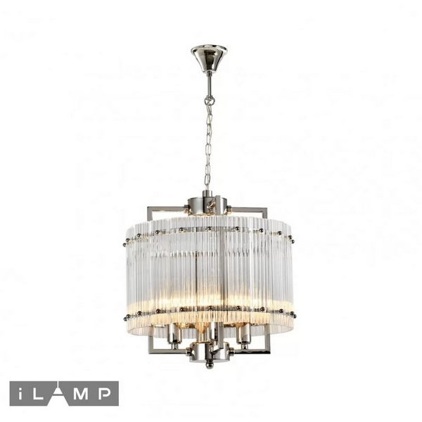 

Подвесная люстра P9503-4 NIC iLamp Silverstone, Никель, Silverstone P9503-4 NIC