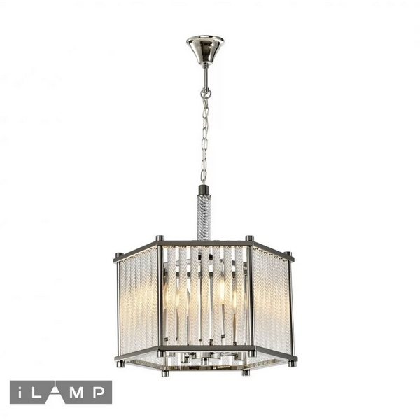 

Подвесная люстра P9509-4 NIC iLamp Rich, Никель, Rich P9509-4 NIC