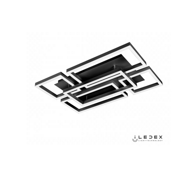 

Потолочная люстра светодиодная диммируемая с пультом 8139-500X250+250-X-T BK iLedex Grace, Черный, Grace 8139-500X250+250-X-T BK