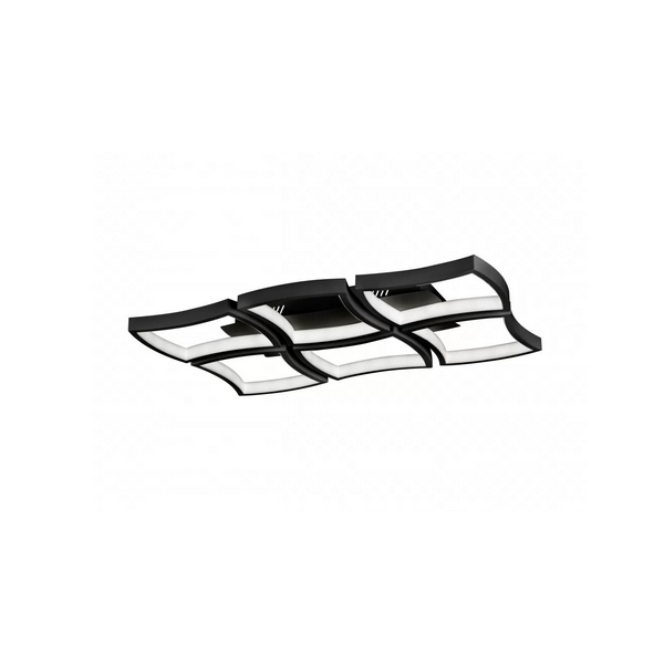 

Потолочная люстра светодиодная диммируемая с пультом 8196-6-X-T BK iLedex Roomy, Roomy 8196-6-X-T BK