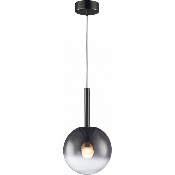 

Подвесной светильник iLedex Aura 8615P-1L BK-SM в форме шара, Дымчатый, Aura 8615P-1L BK-SM