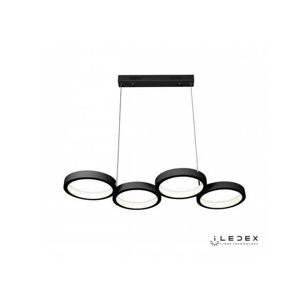 

Подвесной светильник светодиодный диммируемый с пультом 9004-4-D BK iLedex Ring Star, Ring Star 9004-4-D BK