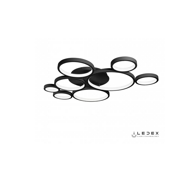 

Потолочная люстра светодиодная диммируемая с пультом 9004-8L-X BK iLedex Ring Star, Ring Star 9004-8L-X BK