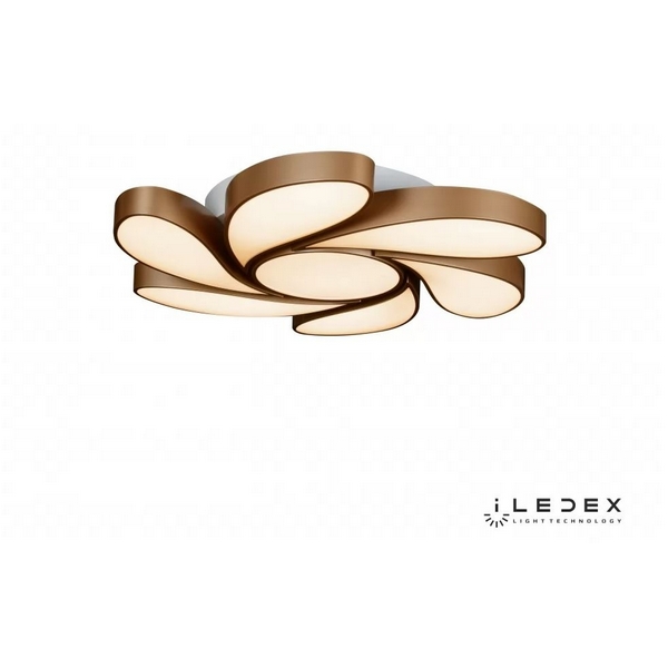 

Потолочная люстра светодиодная диммируемая с пультом RGB Flower iLedex Flower 72W GL (iLedex), Золото, Flower iLedex Flower 72W GL
