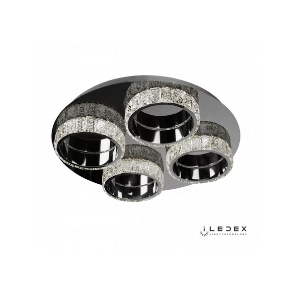 

Потолочная люстра светодиодная диммируемая с пультом MX7212-36 iLedex Crystal ice CR, Crystal ice MX7212-36 CR