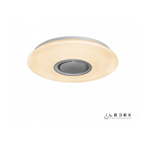 Потолочный светильник светодиодный диммируемый с Bluetooth-динамиком RGB Music Music 24W Brilliant (iLedex)