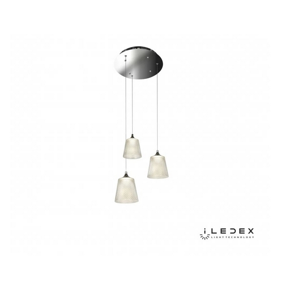 

Подвесной светильник светодиодный WD8007-3 iLedex Flora CR, Хром, Flora WD8007-3 CR