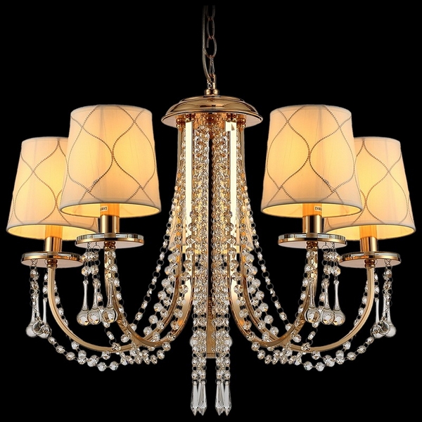 

Подвесная люстра ILLUMICO IL5259-5P-37 GD, Золото, IL5259-5P-37 GD